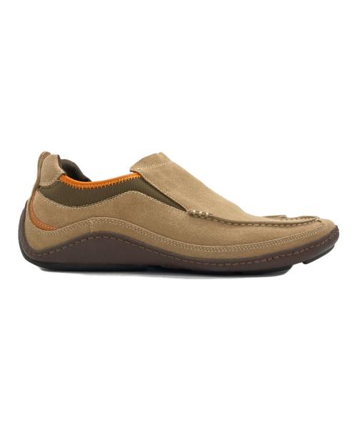COLE HAAN（コールハーン）COLE HAAN (コールハーン) ドライビングシューズ ベージュ×ブラウン サイズ:10-Wの古着・服飾アイテム