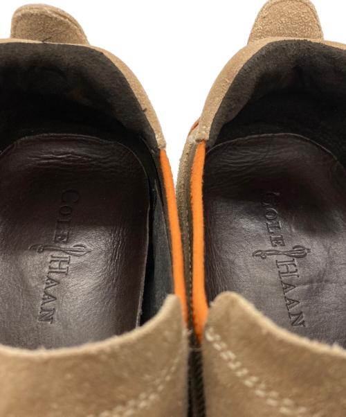 COLE HAAN（コールハーン）COLE HAAN (コールハーン) ドライビングシューズ ベージュ×ブラウン サイズ:10-Wの古着・服飾アイテム