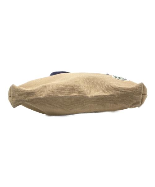 一澤信三郎帆布（イチザワシンザブロウハンプ）一澤信三郎帆布 (イチザワシンザブロウハンプ) ミニショルダーバッグ ベージュ×ネイビーの古着・服飾アイテム