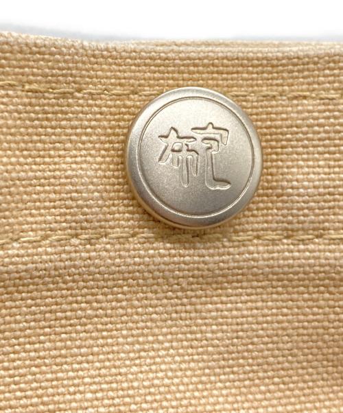 一澤信三郎帆布（イチザワシンザブロウハンプ）一澤信三郎帆布 (イチザワシンザブロウハンプ) ミニショルダーバッグ ベージュ×ネイビーの古着・服飾アイテム
