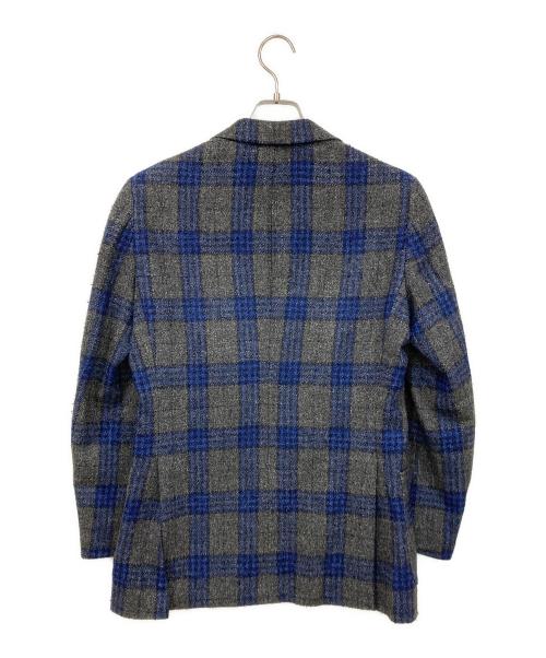UNIVERSAL LANGUAGE（ユニバーサルランゲージ）UNIVERSAL LANGUAGE (ユニバーサルランゲージ) テーラードジャケット ネイビー×グレー サイズ:46の古着・服飾アイテム