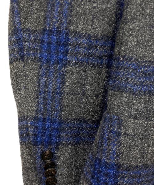 UNIVERSAL LANGUAGE（ユニバーサルランゲージ）UNIVERSAL LANGUAGE (ユニバーサルランゲージ) テーラードジャケット ネイビー×グレー サイズ:46の古着・服飾アイテム