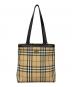 BURBERRY（バーバリー）の古着「トートバッグ」｜アイボリー×ブラウン