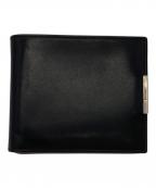 PRADAプラダ）の古着「2つ折り財布」｜ブラック