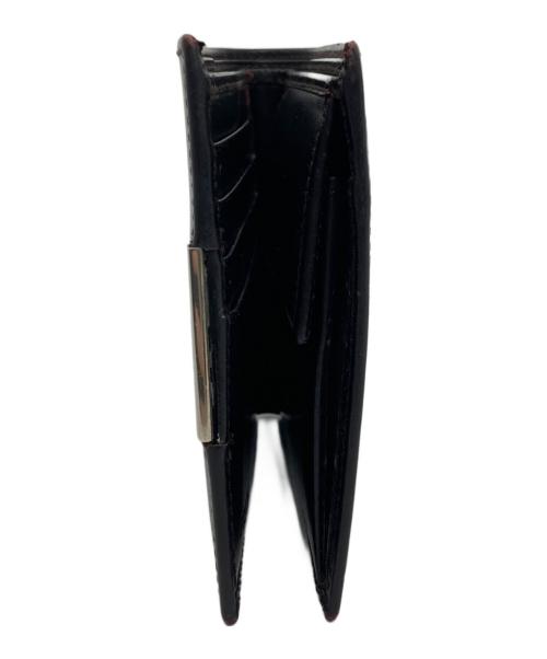 PRADA（プラダ）PRADA (プラダ) 2つ折り財布 ブラックの古着・服飾アイテム