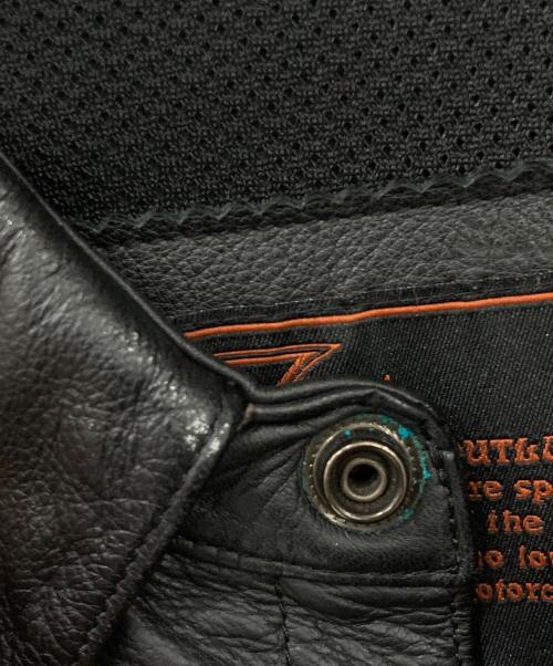 OUTLAW（アウトロー）OUTLAW (アウトロー) レザージャケット ブラック サイズ:SIZE 40の古着・服飾アイテム