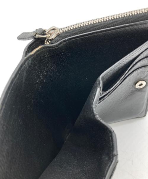 BALENCIAGA（バレンシアガ）BALENCIAGA (バレンシアガ) 2つ折り財布 ブラックの古着・服飾アイテム