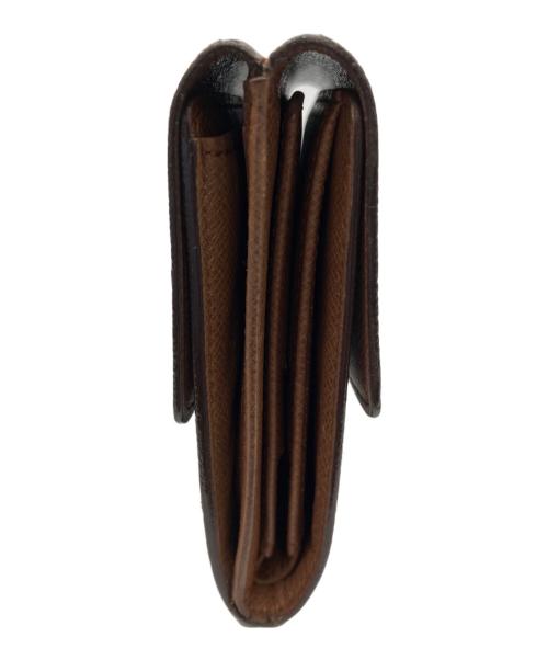 LOUIS VUITTON（ルイ ヴィトン）LOUIS VUITTON (ルイ ヴィトン) ポルトモネ・ビエ・カルトクレディ ブラウンの古着・服飾アイテム