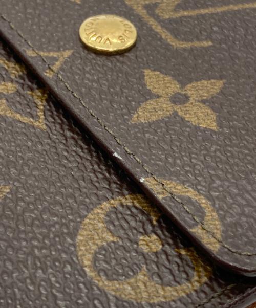 LOUIS VUITTON（ルイ ヴィトン）LOUIS VUITTON (ルイ ヴィトン) ポルトモネ・ビエ・カルトクレディ ブラウンの古着・服飾アイテム
