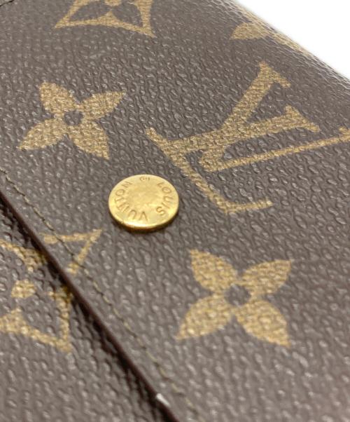 LOUIS VUITTON（ルイ ヴィトン）LOUIS VUITTON (ルイ ヴィトン) ポルトモネ・ビエ・カルトクレディ ブラウンの古着・服飾アイテム