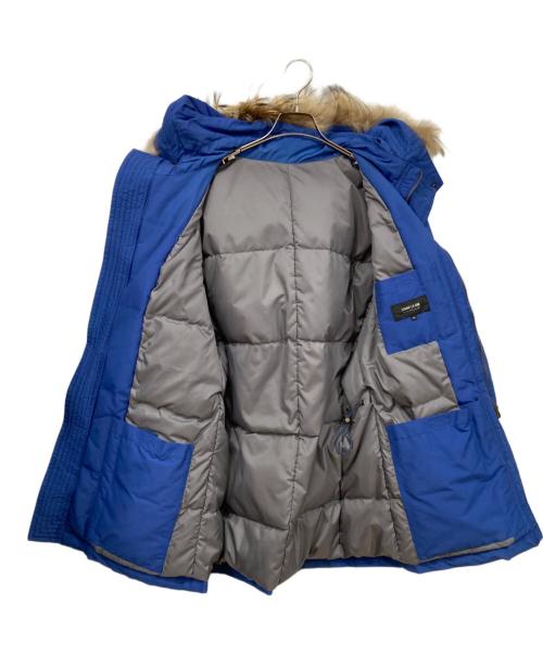 COMME CA ISM（コムサイズム）COMME CA ISM (コムサイズム) ダウンコート ブルー サイズ:XLサイズの古着・服飾アイテム