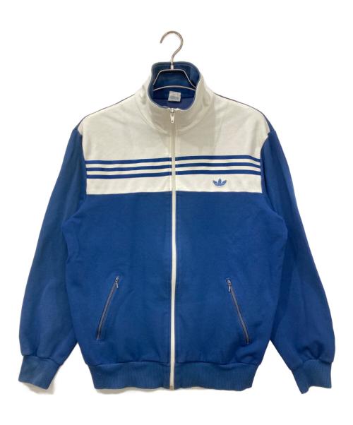 adidas（アディダス）adidas (アディダス) トラックジャケット ブルー×ホワイト サイズ:SIZE 7の古着・服飾アイテム
