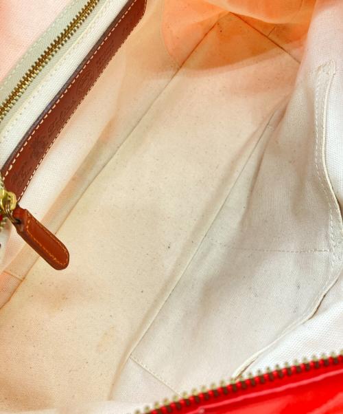 Felisi（フェリージ）Felisi (フェリージ) ハンドバッグ レッドの古着・服飾アイテム