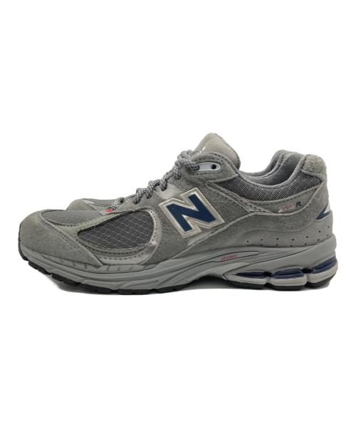 NEW BALANCE（ニューバランス）NEW BALANCE (ニューバランス) スニーカー グレー×ネイビー サイズ:25cmの古着・服飾アイテム