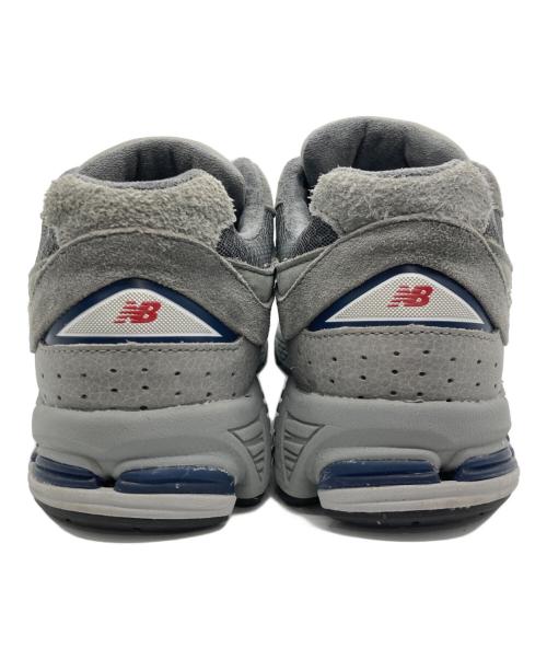 NEW BALANCE（ニューバランス）NEW BALANCE (ニューバランス) スニーカー グレー×ネイビー サイズ:25cmの古着・服飾アイテム