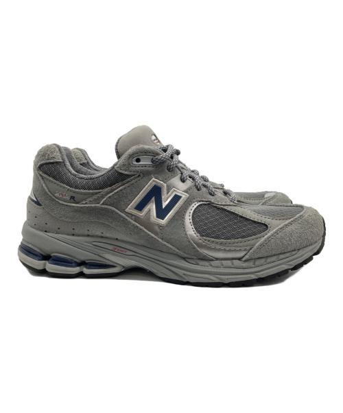 NEW BALANCE（ニューバランス）NEW BALANCE (ニューバランス) スニーカー グレー×ネイビー サイズ:25cmの古着・服飾アイテム