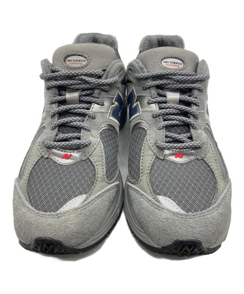 NEW BALANCE（ニューバランス）NEW BALANCE (ニューバランス) スニーカー グレー×ネイビー サイズ:25cmの古着・服飾アイテム