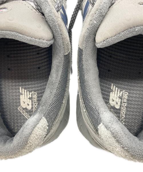 NEW BALANCE（ニューバランス）NEW BALANCE (ニューバランス) スニーカー グレー×ネイビー サイズ:25cmの古着・服飾アイテム