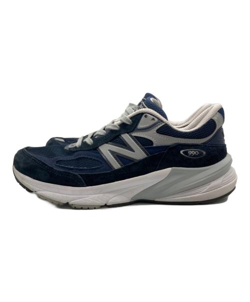 NEW BALANCE（ニューバランス）NEW BALANCE (ニューバランス) スニーカー ネイビー×グレー サイズ:25cmの古着・服飾アイテム