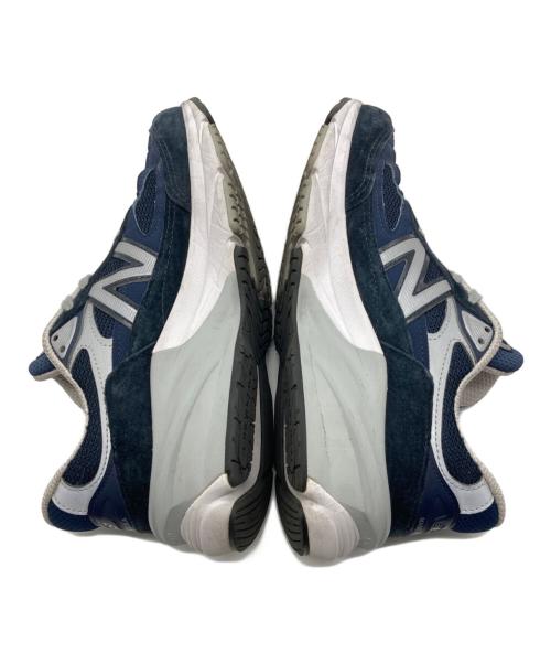 NEW BALANCE（ニューバランス）NEW BALANCE (ニューバランス) スニーカー ネイビー×グレー サイズ:25cmの古着・服飾アイテム