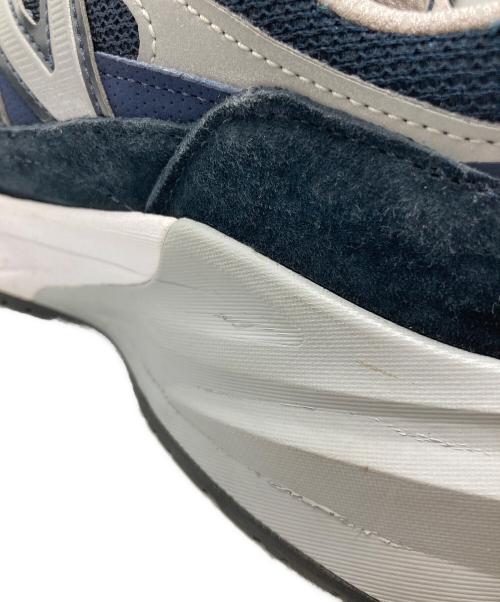 NEW BALANCE（ニューバランス）NEW BALANCE (ニューバランス) スニーカー ネイビー×グレー サイズ:25cmの古着・服飾アイテム