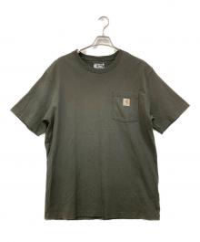 CarHartt（カーハート）の古着「半袖カットソー」｜カーキ