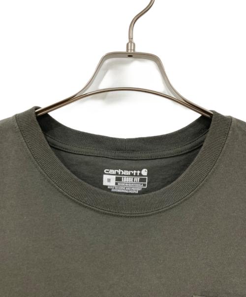CarHartt（カーハート）CarHartt (カーハート) 半袖カットソー カーキ サイズ:Mサイズの古着・服飾アイテム