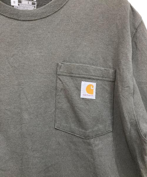 CarHartt（カーハート）CarHartt (カーハート) 半袖カットソー カーキ サイズ:Mサイズの古着・服飾アイテム