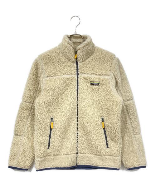 L.L.Bean（エルエルビーン）L.L.Bean (エルエルビーン) マウンテンパイルフリース アイボリー サイズ:SIZE SMの古着・服飾アイテム