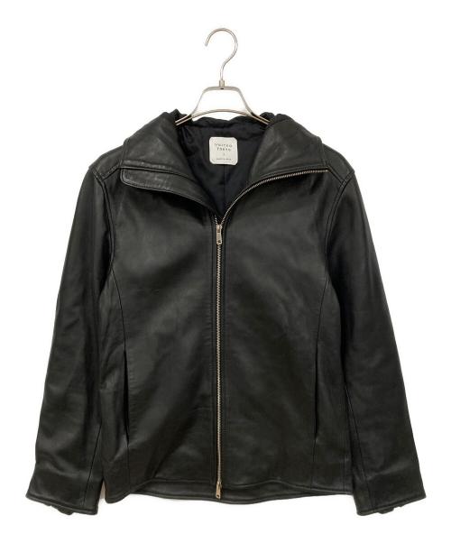 UNITED TOKYO（ユナイテッドトーキョー）UNITED TOKYO (ユナイテッドトーキョー) ラムレザージャケット ブラック サイズ:2の古着・服飾アイテム