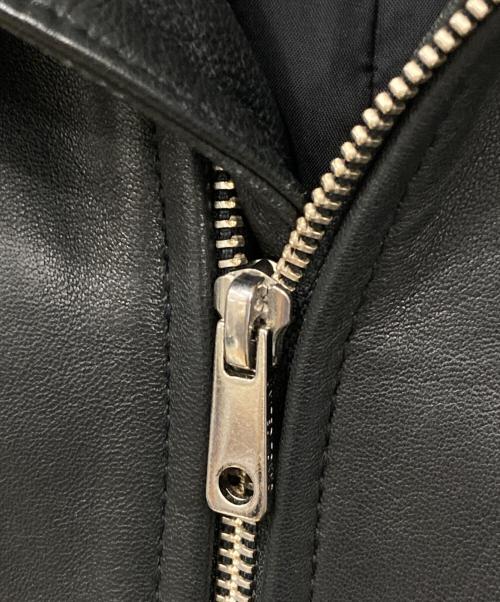 UNITED TOKYO（ユナイテッドトーキョー）UNITED TOKYO (ユナイテッドトーキョー) ラムレザージャケット ブラック サイズ:2の古着・服飾アイテム