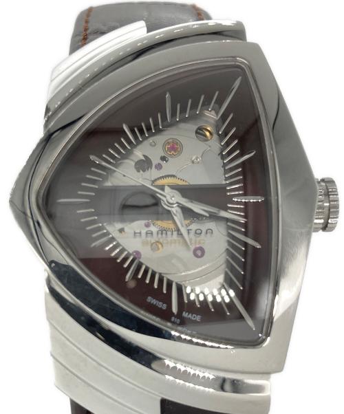 HAMILTON（ハミルトン）HAMILTON (ハミルトン) 腕時計 ブラウンの古着・服飾アイテム