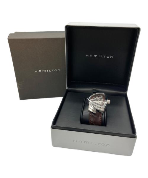HAMILTON（ハミルトン）HAMILTON (ハミルトン) 腕時計 ブラウンの古着・服飾アイテム