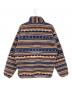 Patagonia (パタゴニア) フリースジャケット ネイビー×ブラウン サイズ:Lサイズ：12000円