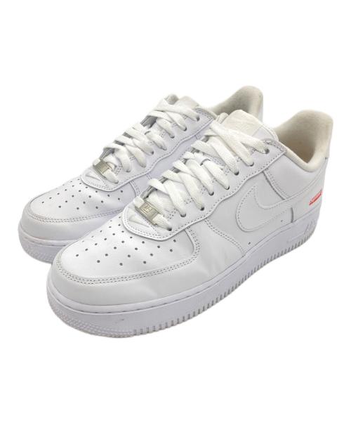 NIKE（ナイキ）NIKE (ナイキ) SUPREME (シュプリーム) Air Force 1 Low ホワイト サイズ:27の古着・服飾アイテム