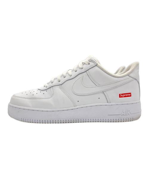 NIKE（ナイキ）NIKE (ナイキ) SUPREME (シュプリーム) Air Force 1 Low ホワイト サイズ:27の古着・服飾アイテム