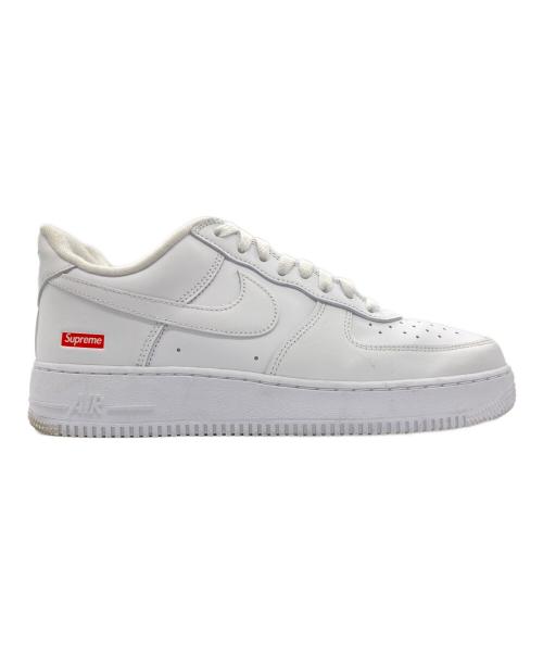 NIKE（ナイキ）NIKE (ナイキ) SUPREME (シュプリーム) Air Force 1 Low ホワイト サイズ:27の古着・服飾アイテム