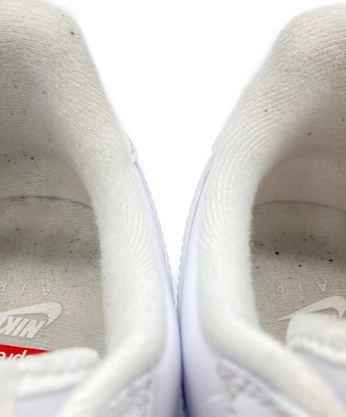 NIKE（ナイキ）NIKE (ナイキ) SUPREME (シュプリーム) Air Force 1 Low ホワイト サイズ:27の古着・服飾アイテム