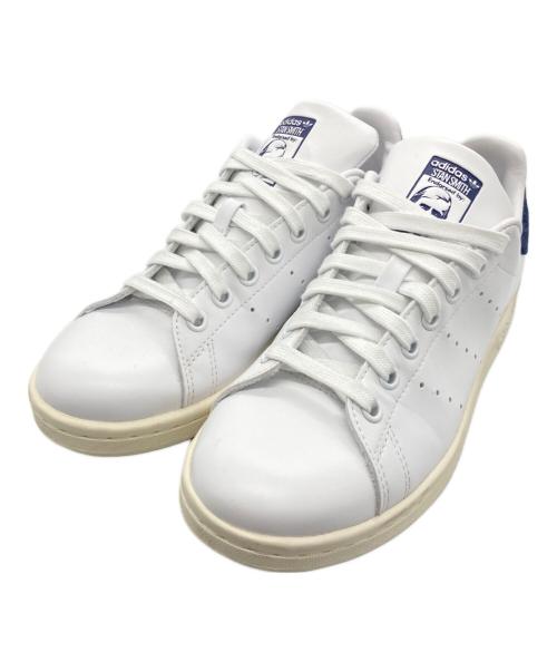 adidas（アディダス）adidas (アディダス) スニーカー ホワイト×ネイビー サイズ:23.5㎝の古着・服飾アイテム