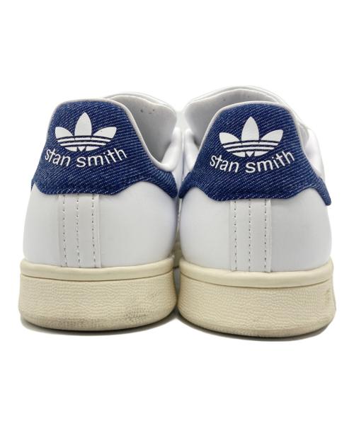 adidas（アディダス）adidas (アディダス) スニーカー ホワイト×ネイビー サイズ:23.5㎝の古着・服飾アイテム