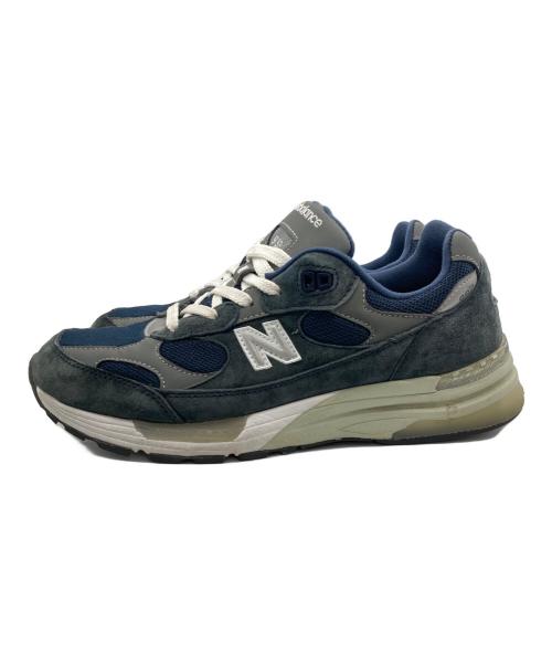 NEW BALANCE（ニューバランス）NEW BALANCE (ニューバランス) スニーカー ネイビー×グレー サイズ:26.5cmの古着・服飾アイテム