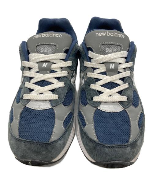 NEW BALANCE（ニューバランス）NEW BALANCE (ニューバランス) スニーカー ネイビー×グレー サイズ:26.5cmの古着・服飾アイテム