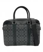 COACHコーチ）の古着「ブリーフケース」｜ブラック