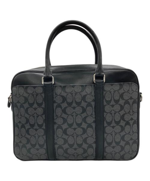 COACH（コーチ）COACH (コーチ) ブリーフケース ブラックの古着・服飾アイテム