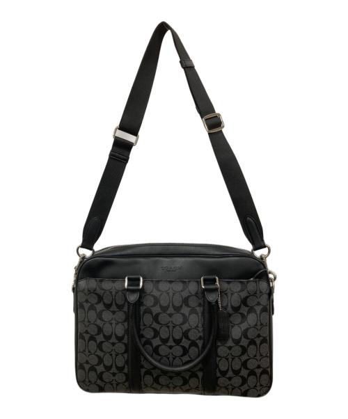 COACH（コーチ）COACH (コーチ) ブリーフケース ブラックの古着・服飾アイテム