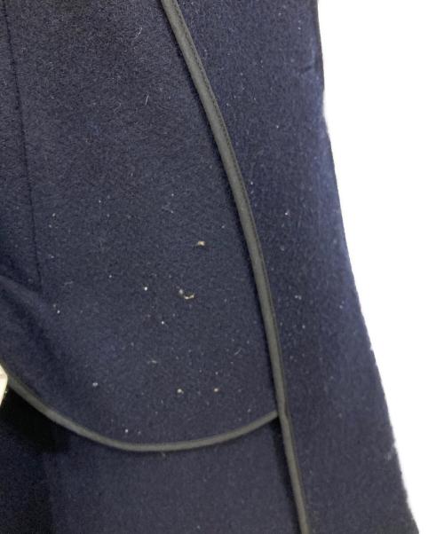 DANTON（ダントン）DANTON (ダントン) ラウンドカラーコート ネイビー サイズ:34の古着・服飾アイテム