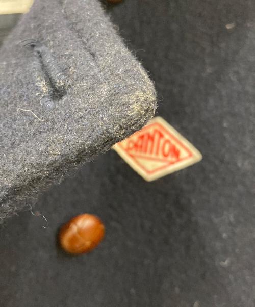 DANTON（ダントン）DANTON (ダントン) ラウンドカラーコート ネイビー サイズ:34の古着・服飾アイテム