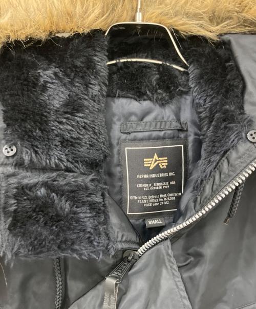 ALPHA（アルファ）ALPHA (アルファ) N-B3フライトジャケット ブラック サイズ:SIZE Sの古着・服飾アイテム