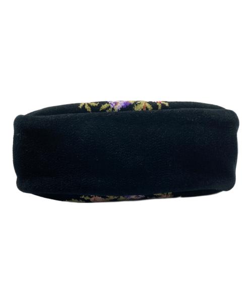 FEILER（フェイラー）FEILER (フェイラー) ハンドバッグ ブラック×ピンクの古着・服飾アイテム