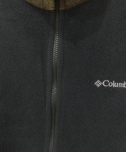 Columbia（コロンビア）Columbia (コロンビア) フリースジャケット カーキ×ブラック サイズ:Lサイズの古着・服飾アイテム
